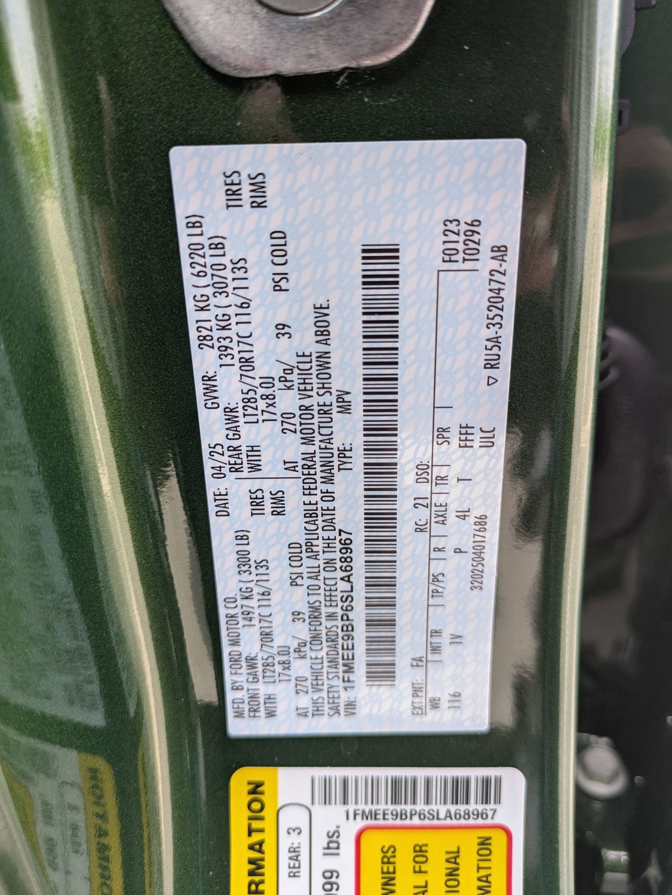 2025 Ford Bronco Badlands