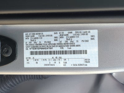2022 Ford F-150 XLT