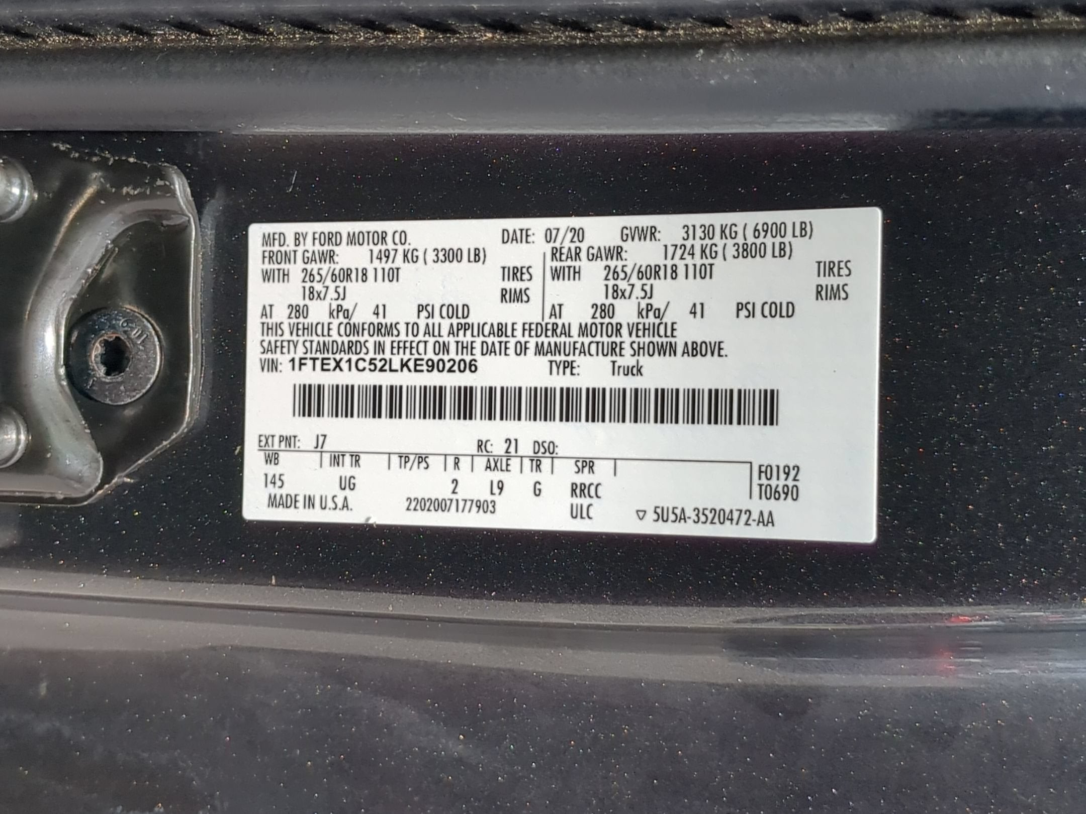 2020 Ford F-150 XLT