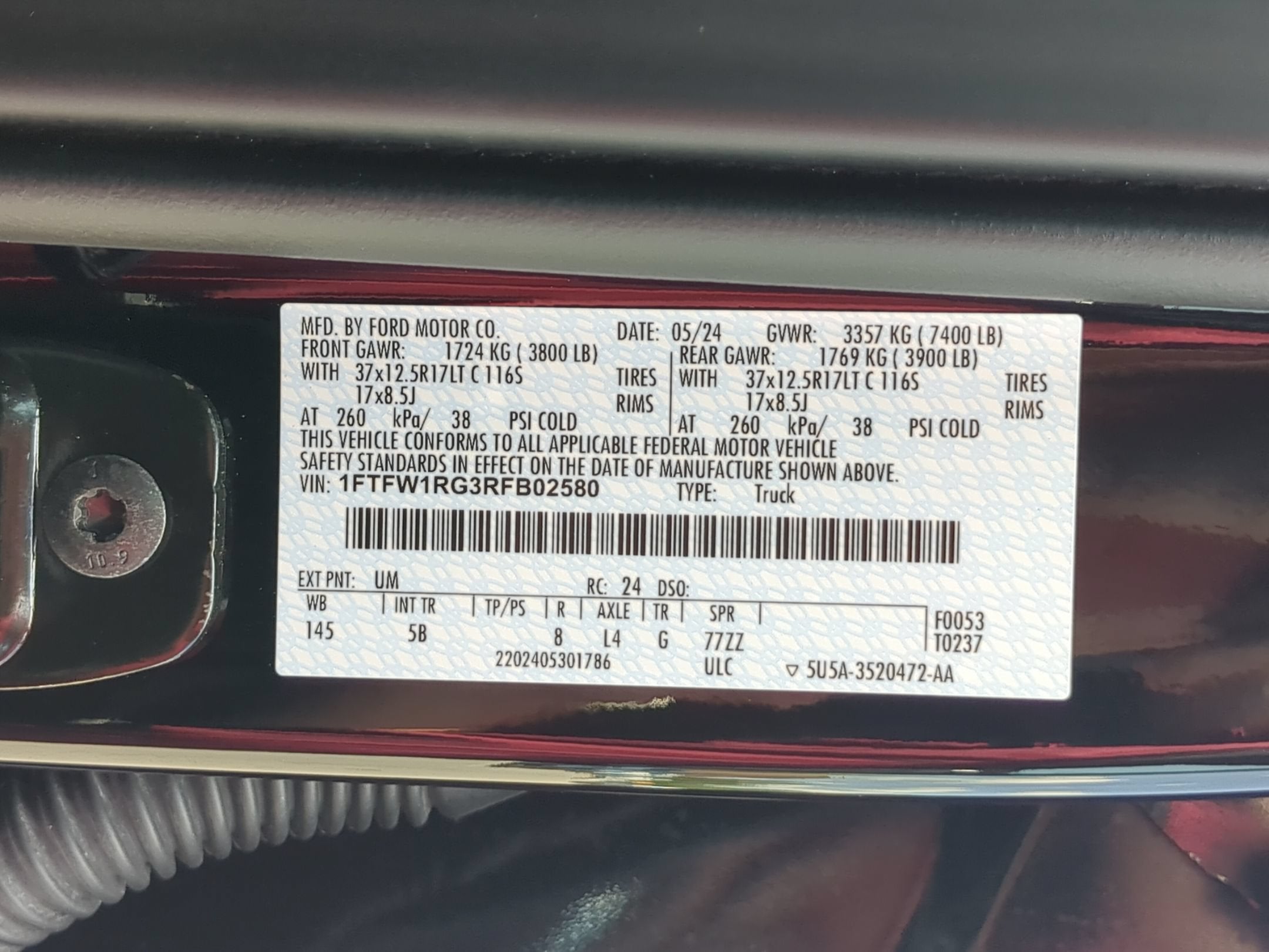 2024 Ford F-150 Raptor