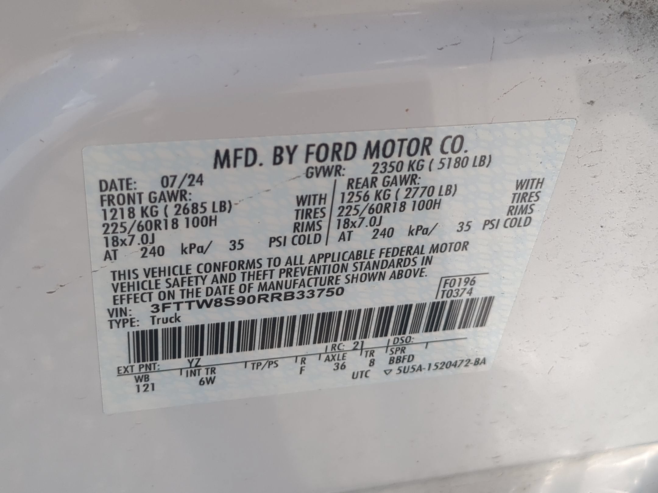 2024 Ford Maverick LARIAT