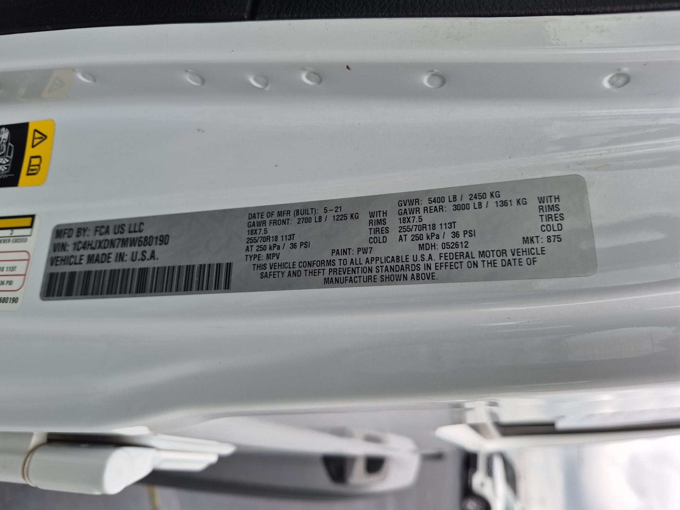 2021 Jeep Wrangler Unlimited Sport Altitude