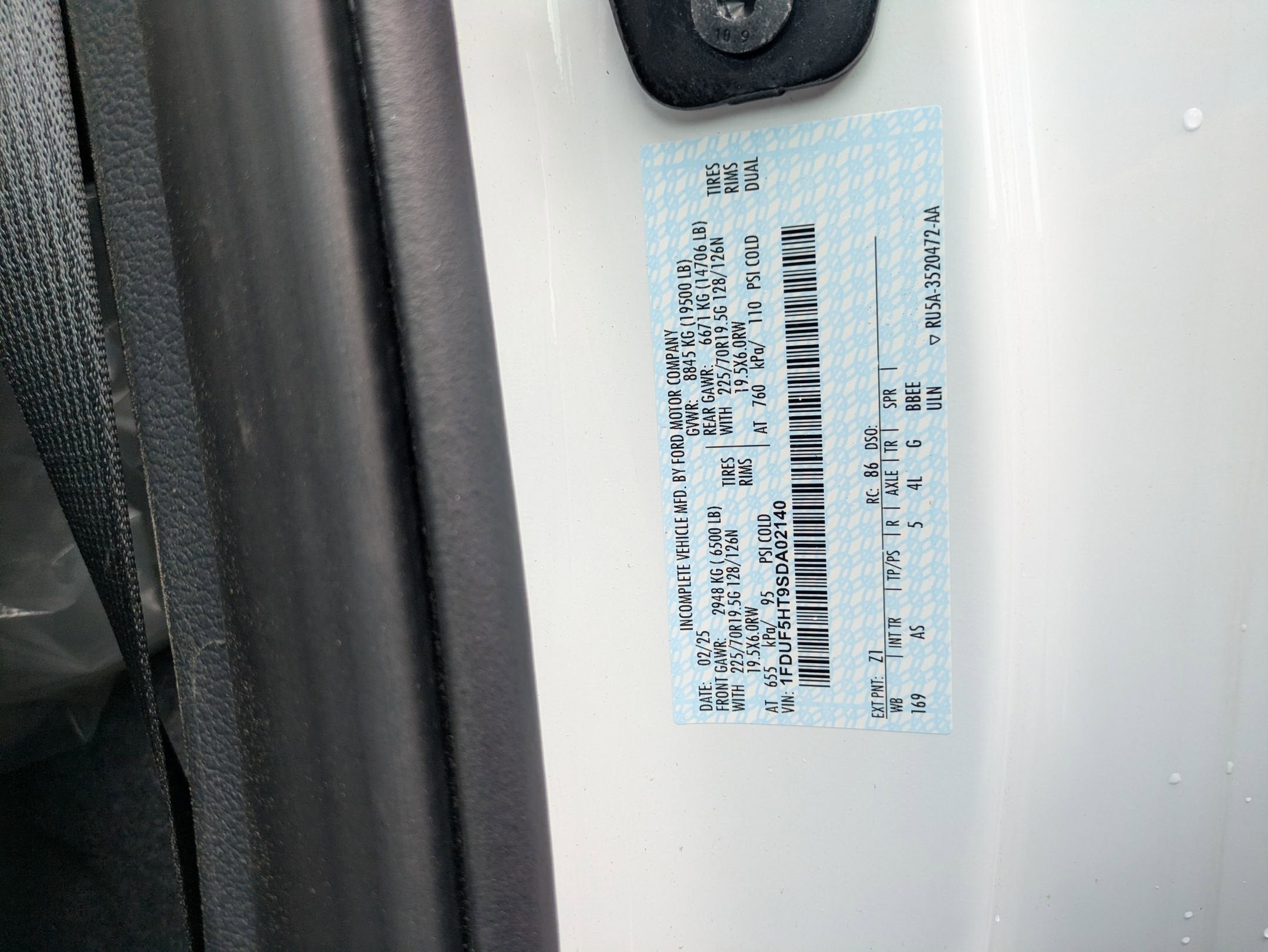 2025 Ford Super Duty F-550 DRW XL