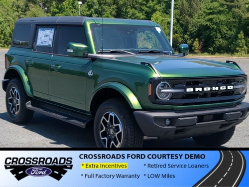 2025 Ford Bronco Outer Banks - Crossroads Courtesy Demo