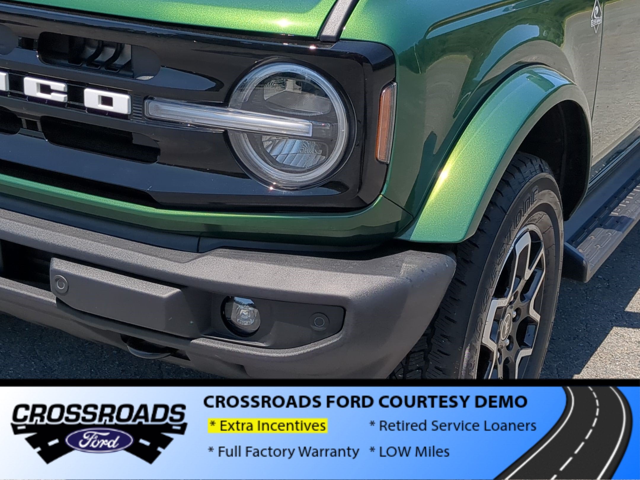 2025 Ford Bronco Outer Banks - Crossroads Courtesy Demo