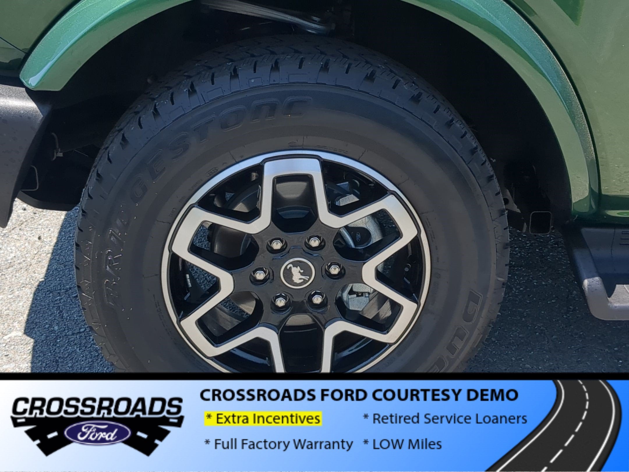 2025 Ford Bronco Outer Banks - Crossroads Courtesy Demo