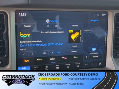 2025 Ford Bronco Outer Banks - Crossroads Courtesy Demo
