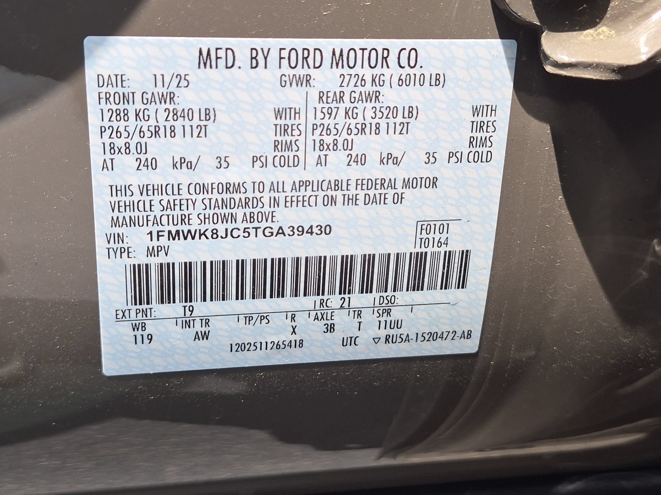 2026 Ford Explorer Tremor - Crossroads Courtesy Demo