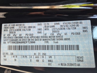2024 Ford Super Duty F-250 SRW LARIAT