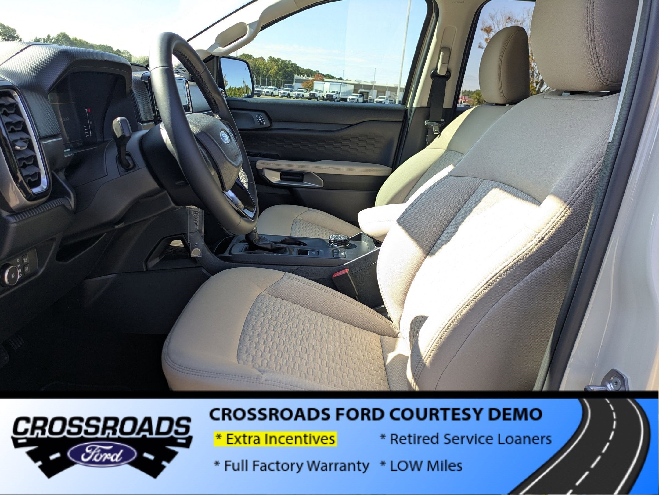 2025 Ford Ranger XLT - Crossroads Courtesy Demo
