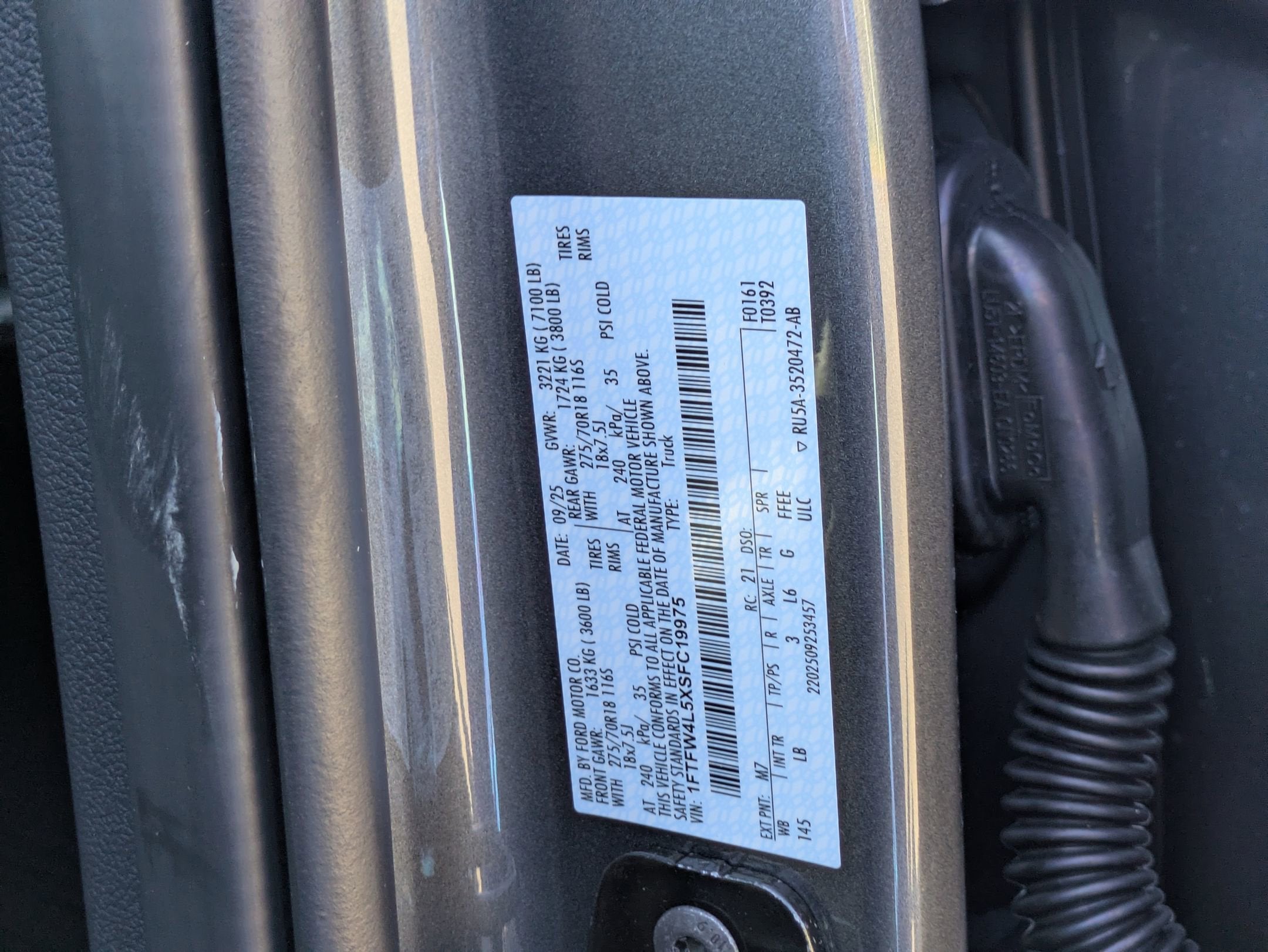 2025 Ford F-150 Tremor