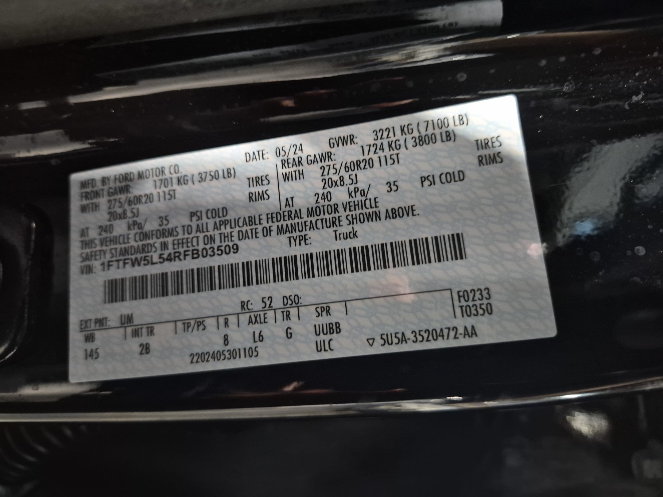 2024 Ford F-150 LARIAT
