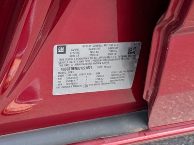 2018 Chevrolet Colorado 4WD Z71