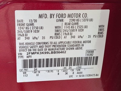 2020 Ford Edge Titanium