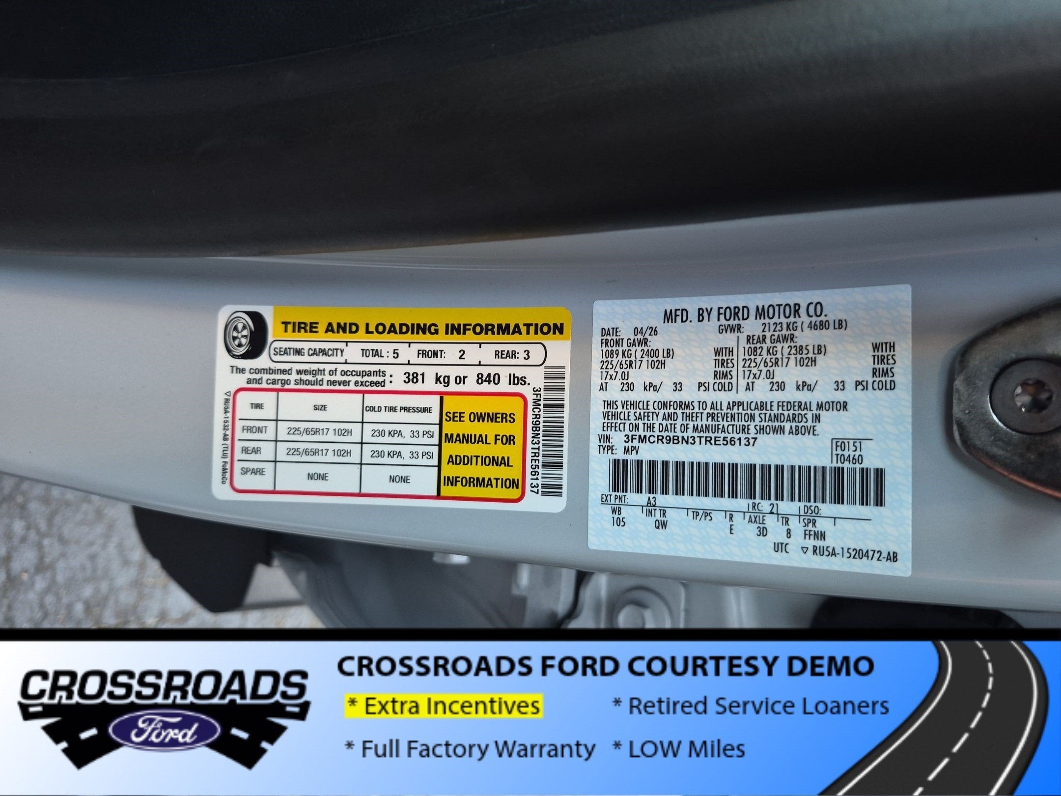 2026 Ford Bronco Sport Big Bend - Crossroads Courtesy Demo