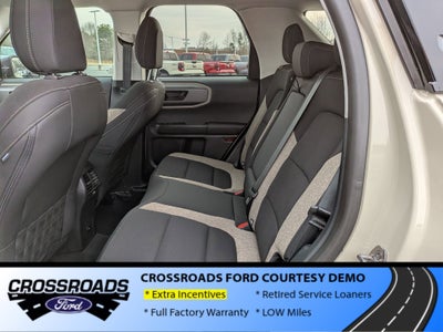 2025 Ford Bronco Sport Big Bend - Crossroads Courtesy Demo