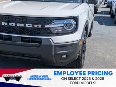 2025 Ford Bronco Sport Outer Banks - Crossroads Courtesy Demo