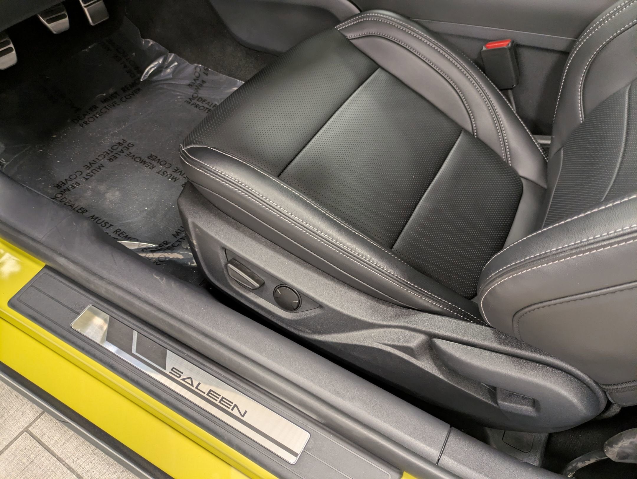 2025 Ford Mustang Saleen Yellow Label