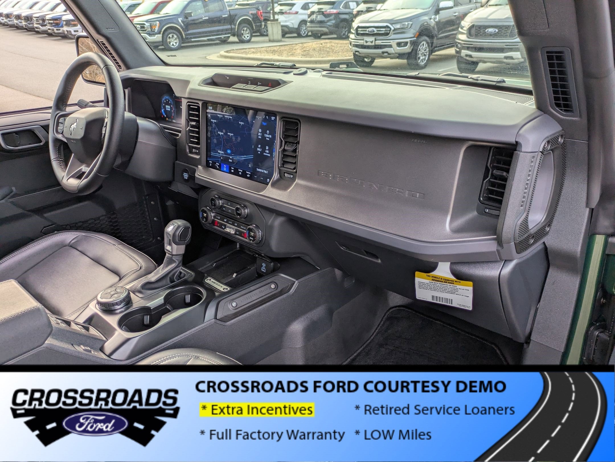 2025 Ford Bronco Big Bend - Crossroads Courtesy Demo