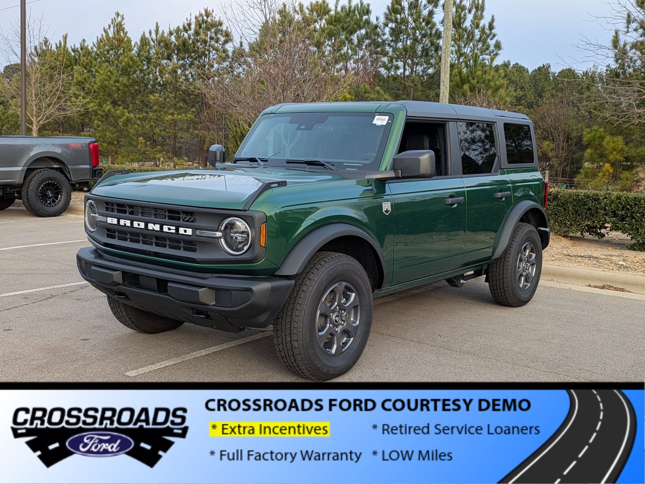 2025 Ford Bronco Big Bend - Crossroads Courtesy Demo