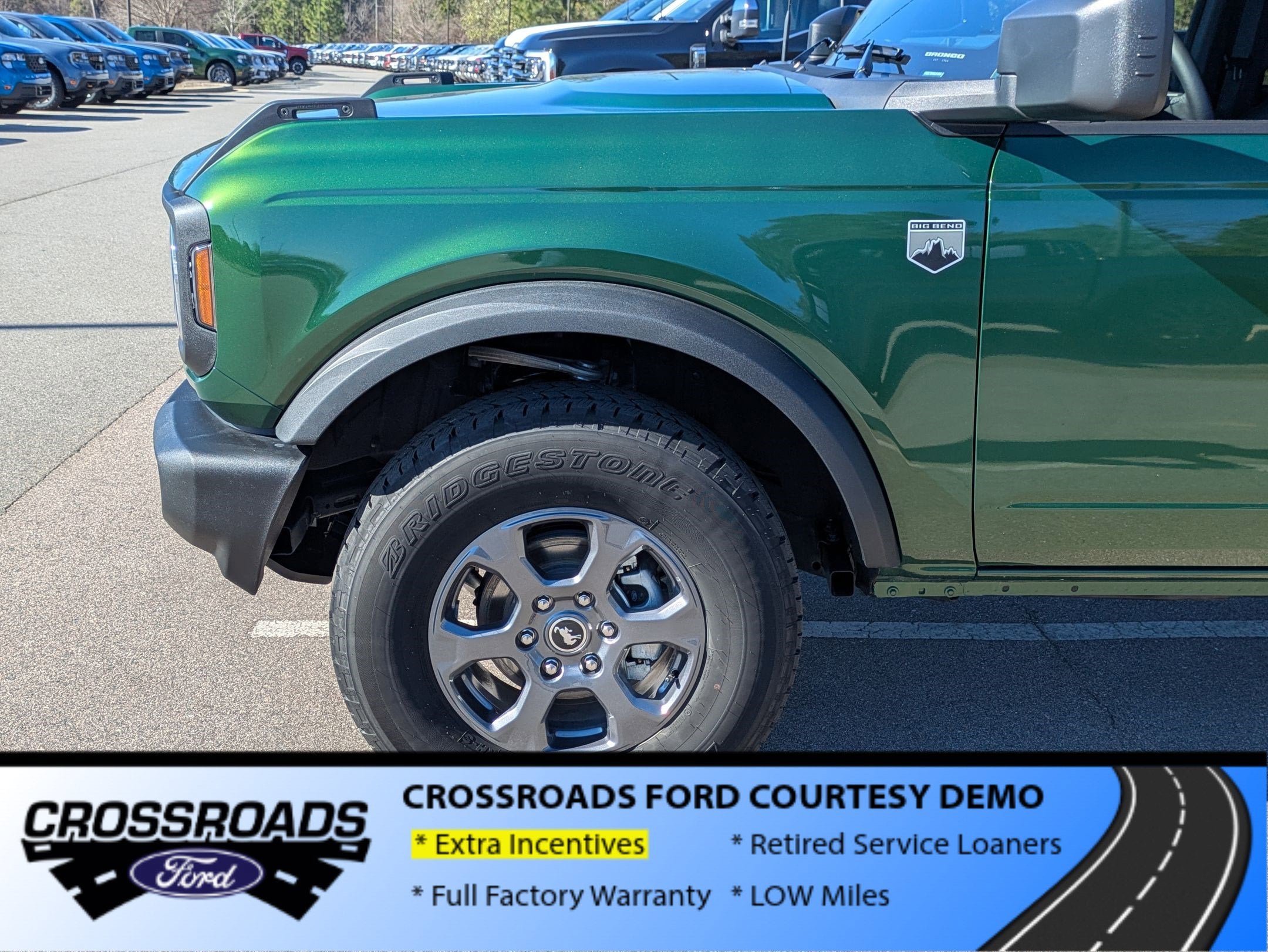 2025 Ford Bronco Big Bend - Crossroads Courtesy Demo