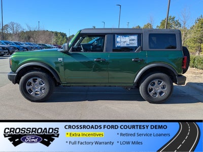 2025 Ford Bronco Big Bend - Crossroads Courtesy Demo