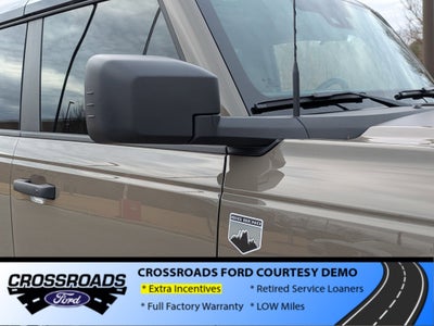 2025 Ford Bronco Big Bend - Crossroads Courtesy Demo