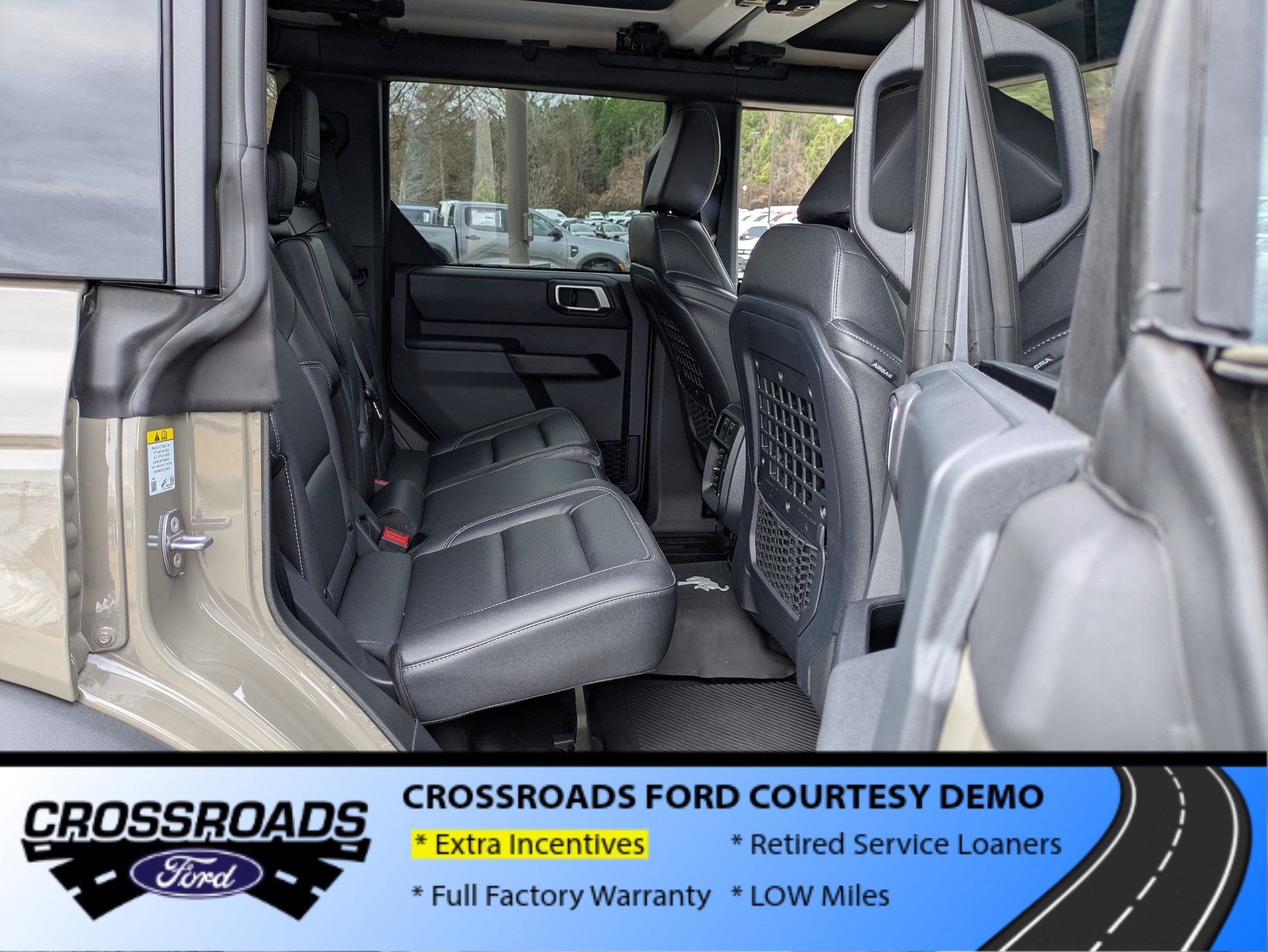 2025 Ford Bronco Big Bend - Crossroads Courtesy Demo