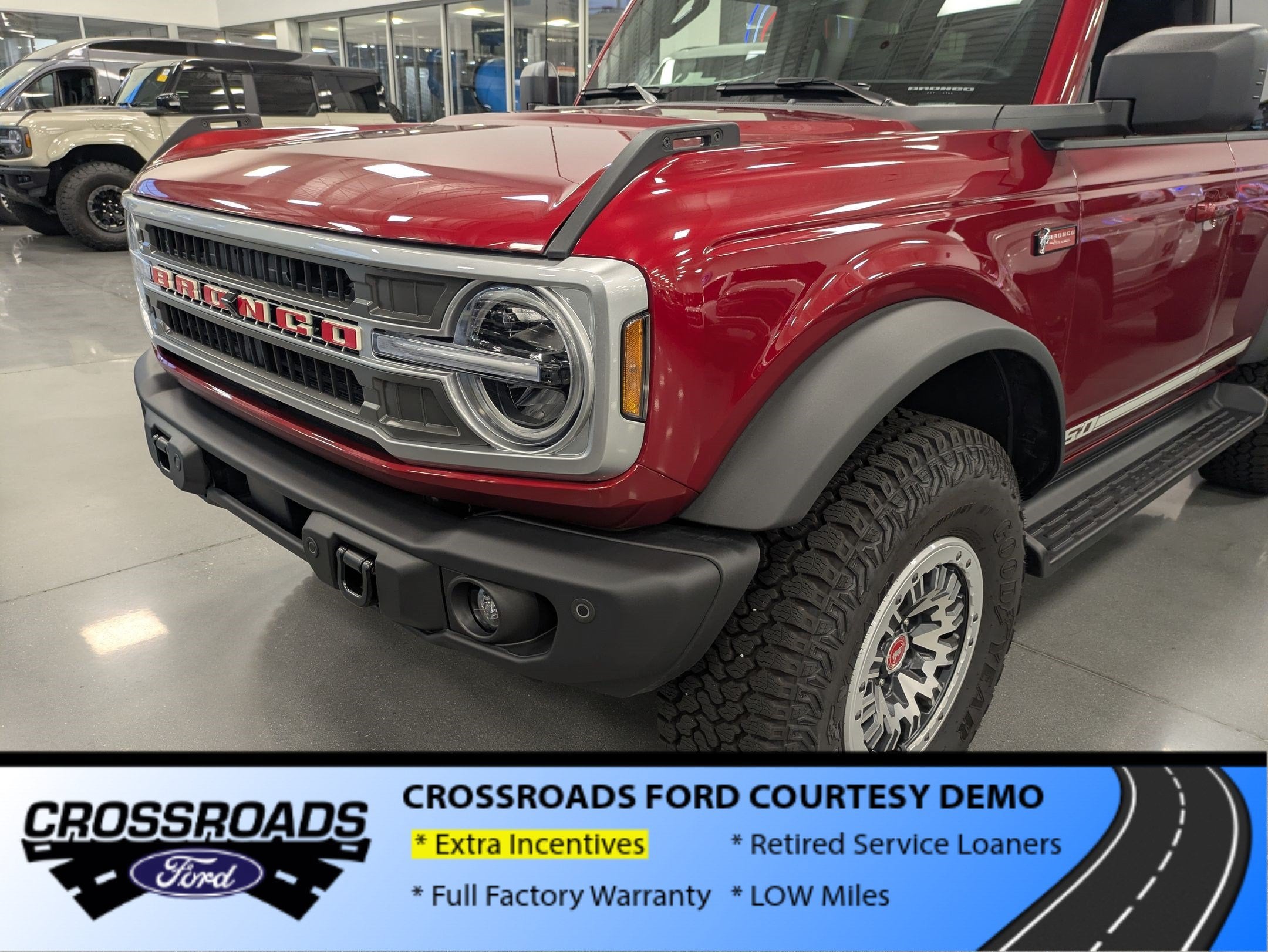 2026 Ford Bronco Outer Banks - Crossroads Courtesy Demo