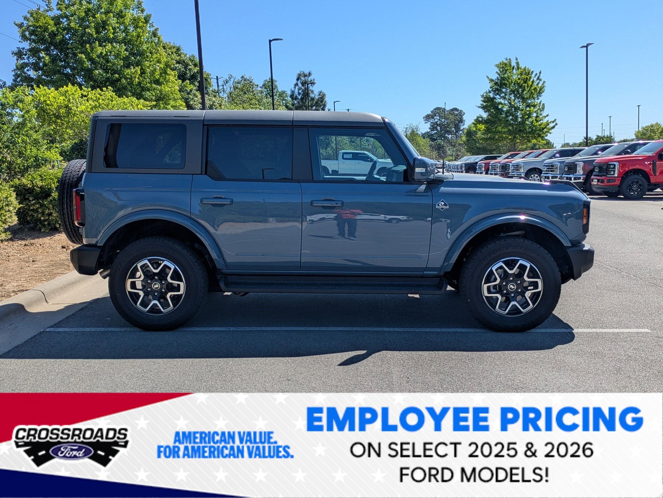 2025 Ford Bronco Outer Banks - Crossroads Courtesy Demo