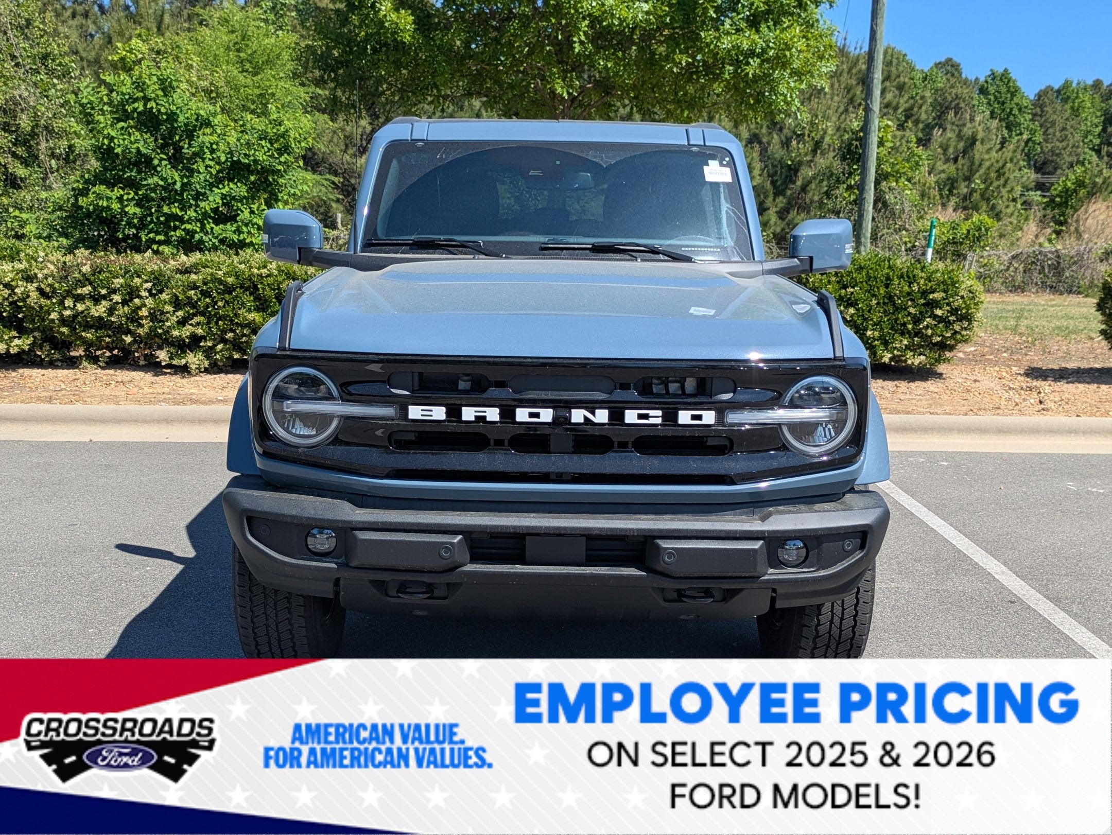 2025 Ford Bronco Outer Banks - Crossroads Courtesy Demo