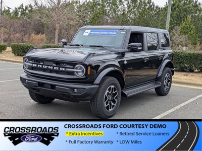 2025 Ford Bronco Outer Banks - Crossroads Courtesy Demo