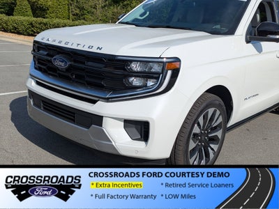 2026 Ford Expedition Max Platinum - Crossroads Courtesy Demo
