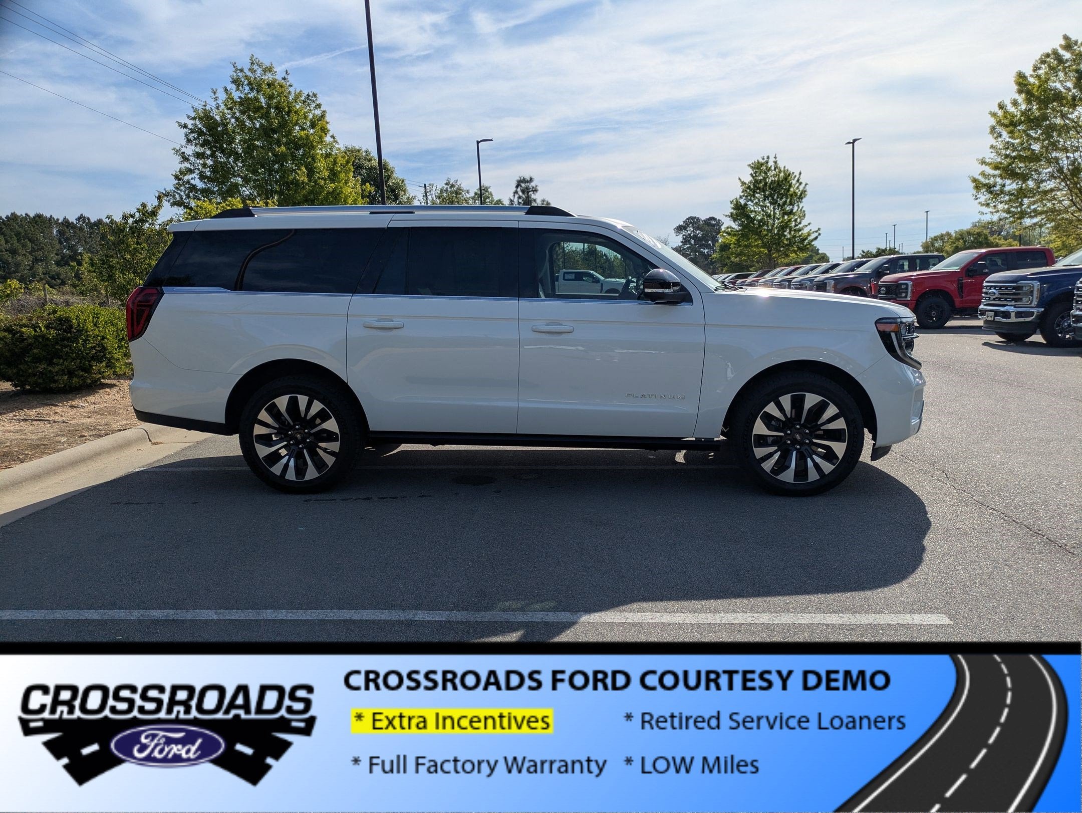 2026 Ford Expedition Max Platinum - Crossroads Courtesy Demo