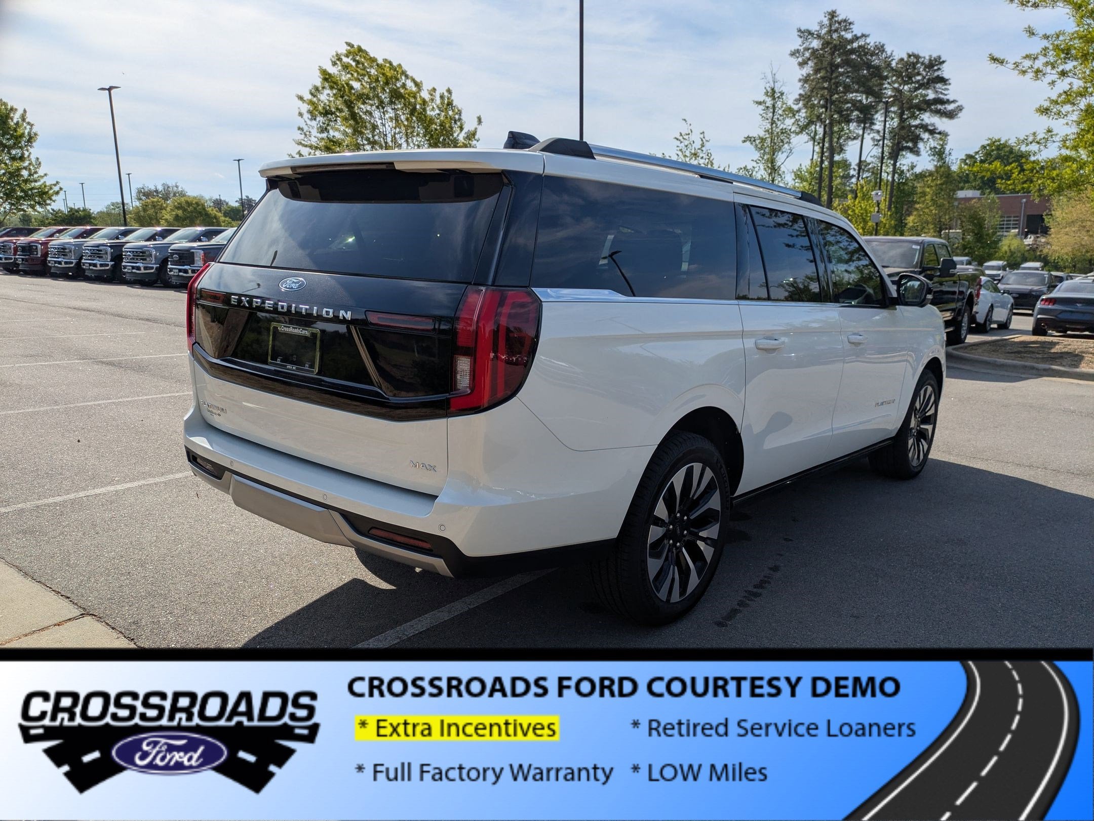 2026 Ford Expedition Max Platinum - Crossroads Courtesy Demo