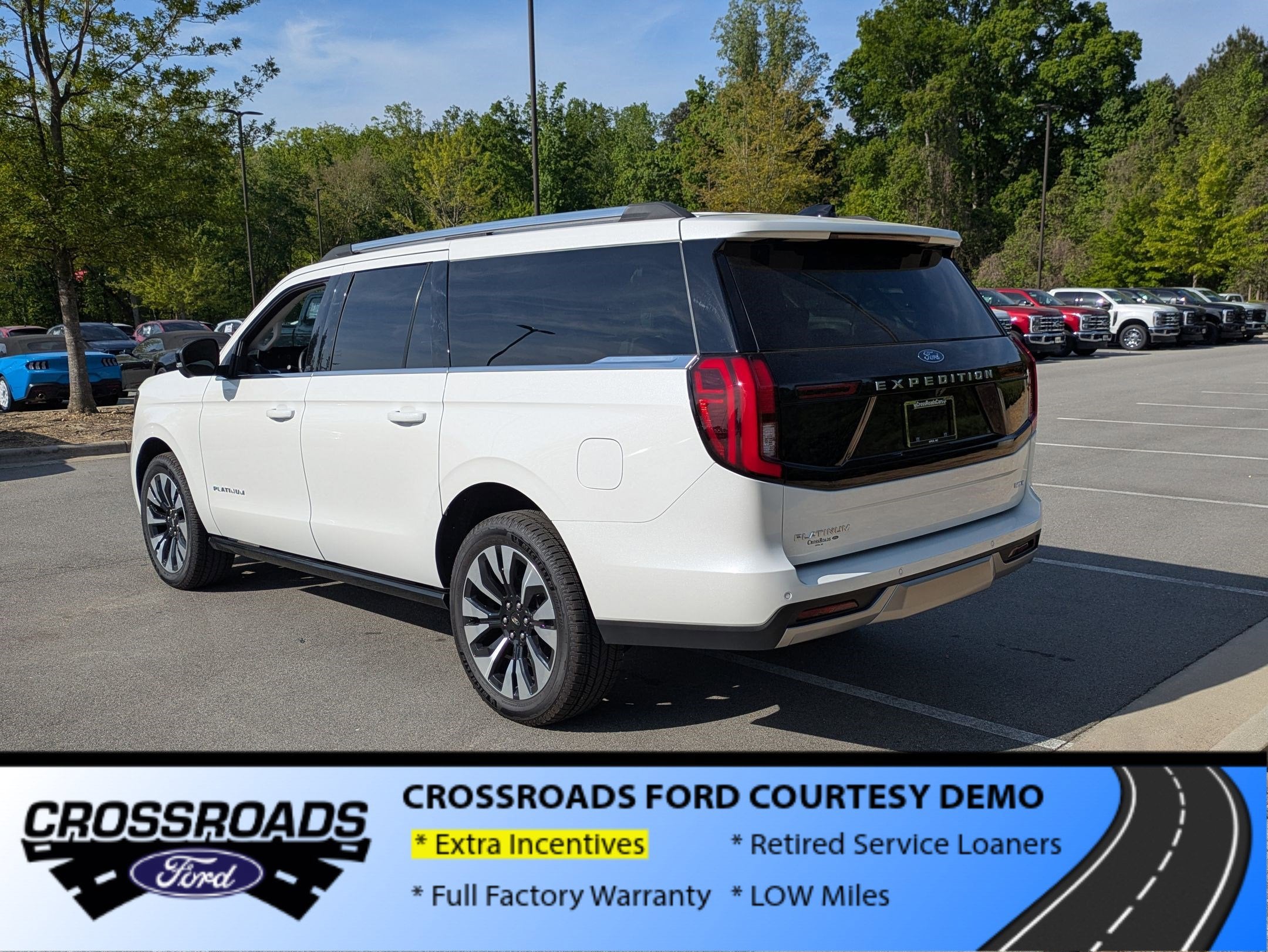 2026 Ford Expedition Max Platinum - Crossroads Courtesy Demo