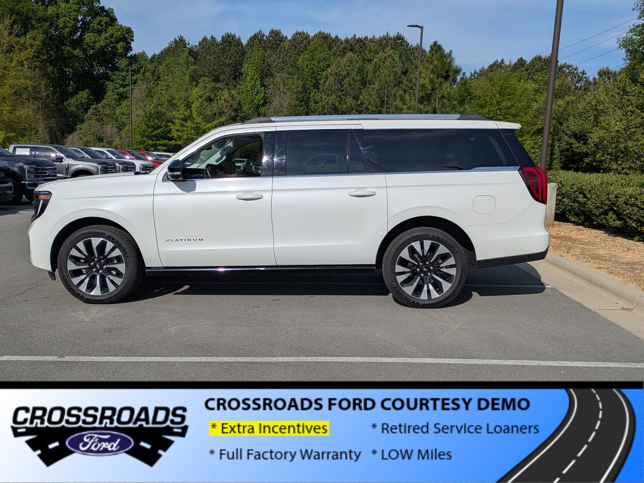 2026 Ford Expedition Max Platinum - Crossroads Courtesy Demo