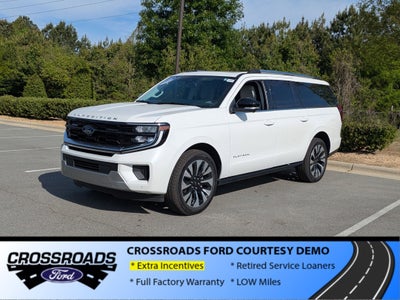 2026 Ford Expedition Max Platinum - Crossroads Courtesy Demo