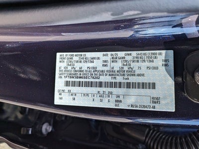 2025 Ford Super Duty F-350 SRW LARIAT