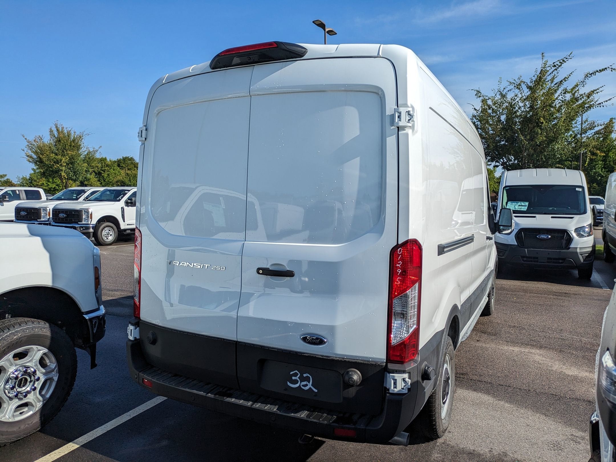 2025 Ford Transit Cargo Van T-250 RACKS AND BINS