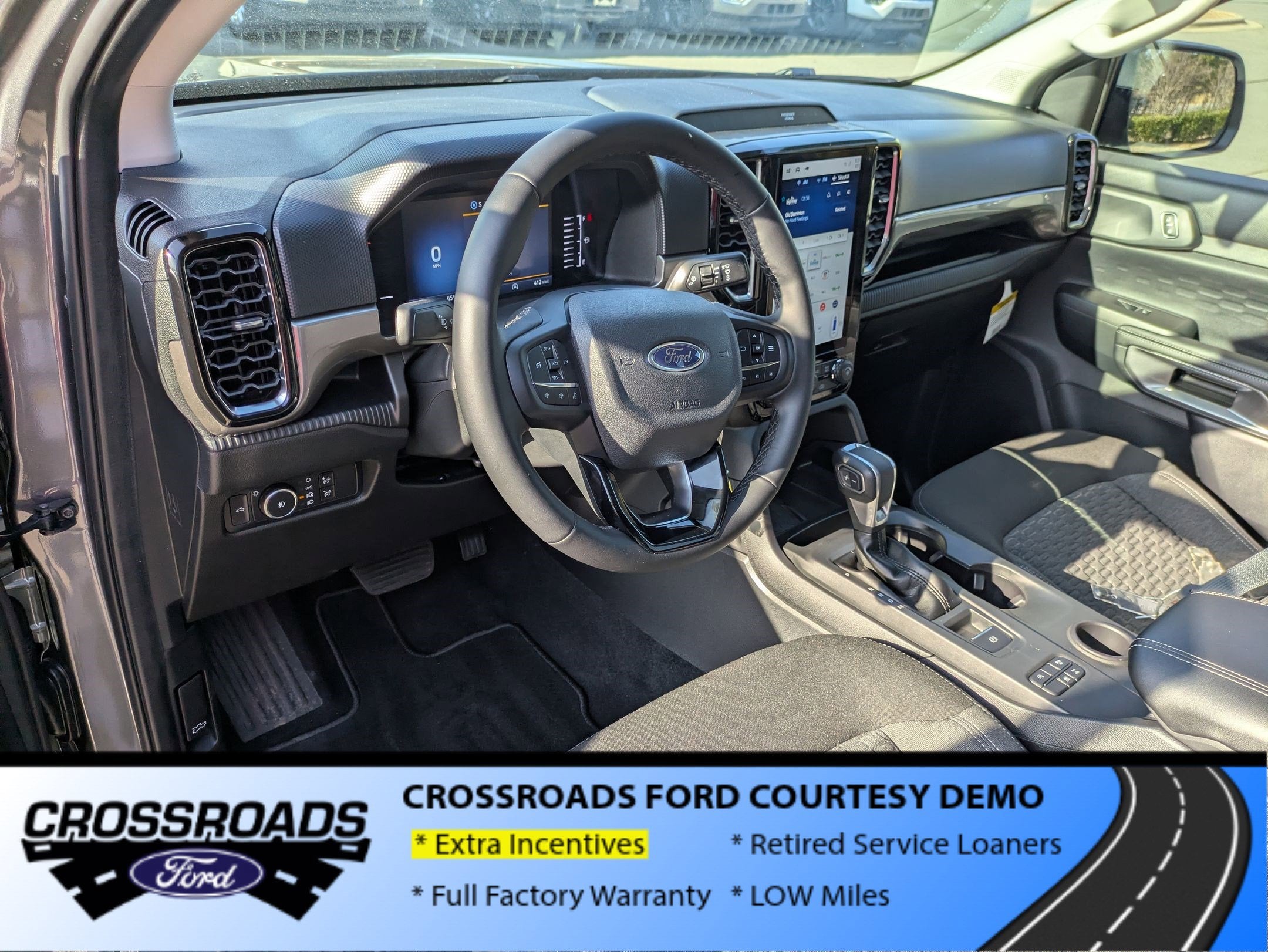 2025 Ford Ranger XLT - Crossroads Courtesy Demo