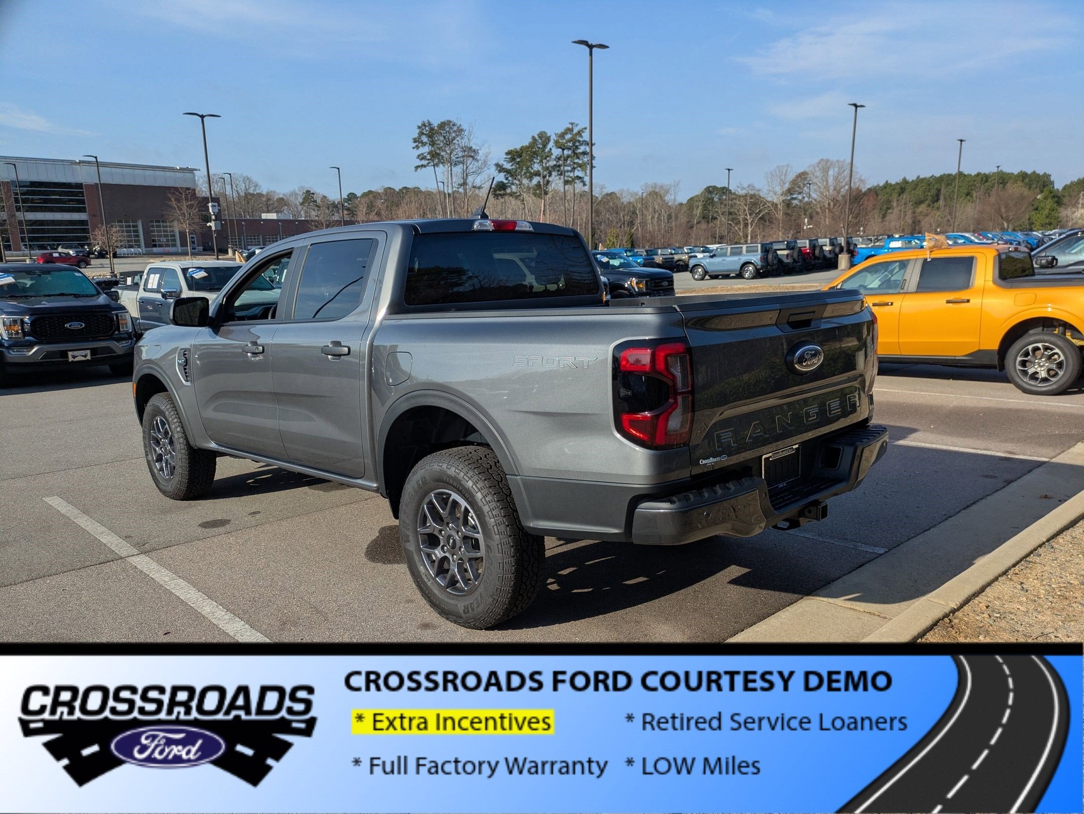 2025 Ford Ranger XLT - Crossroads Courtesy Demo