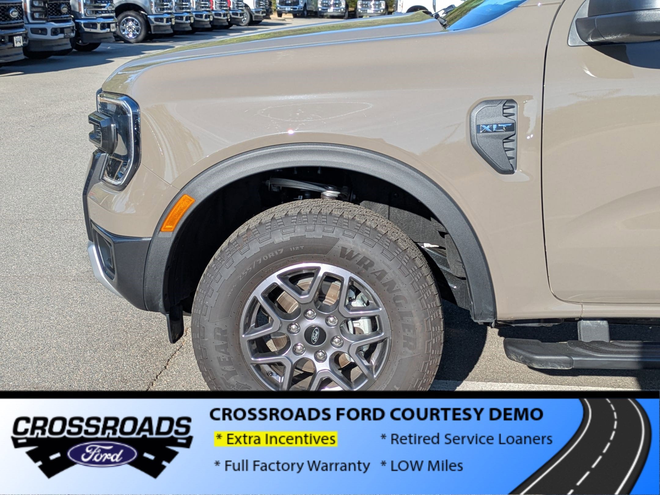 2025 Ford Ranger XLT - Crossroads Courtesy Demo