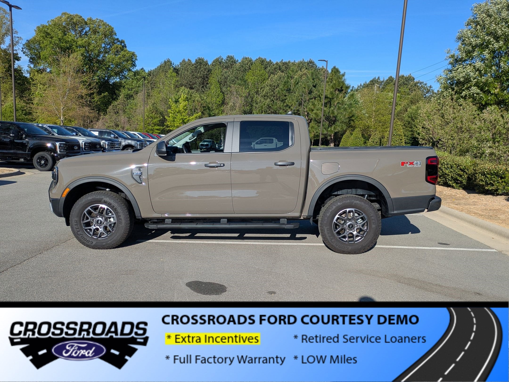 2025 Ford Ranger XLT - Crossroads Courtesy Demo