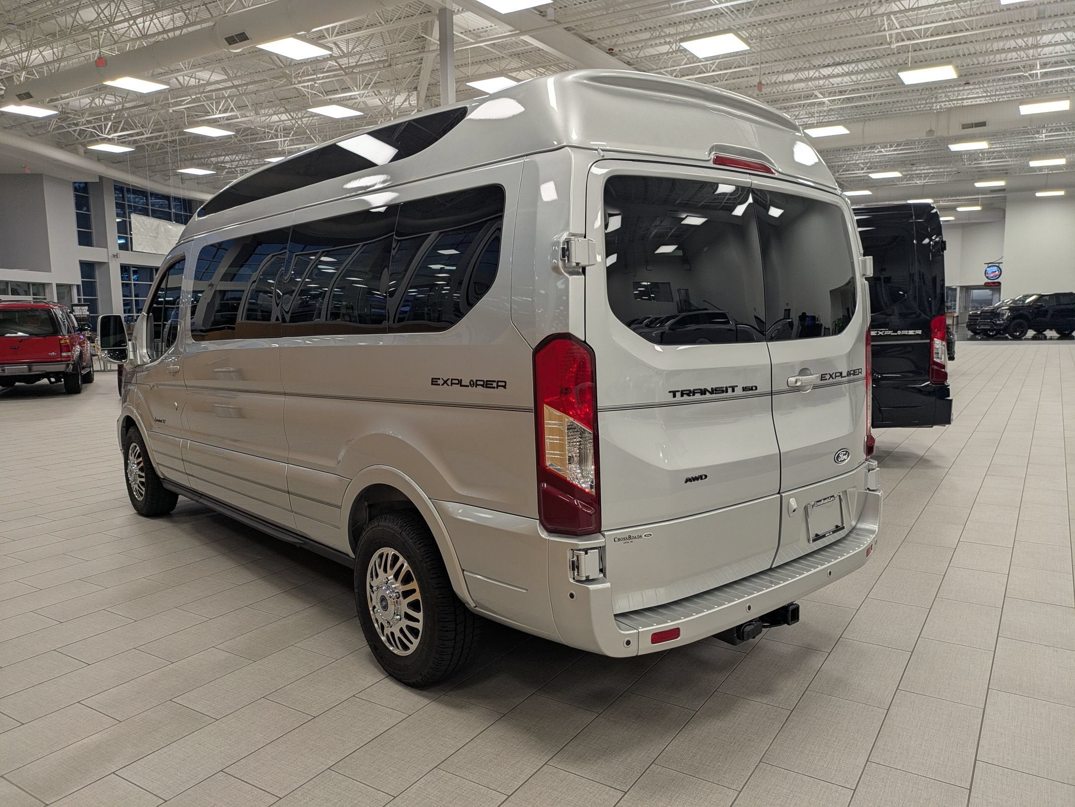 2026 Ford Transit Explorer Conversion 9 Passenger T-150 130" Low Rf 8800 GVWR AWD