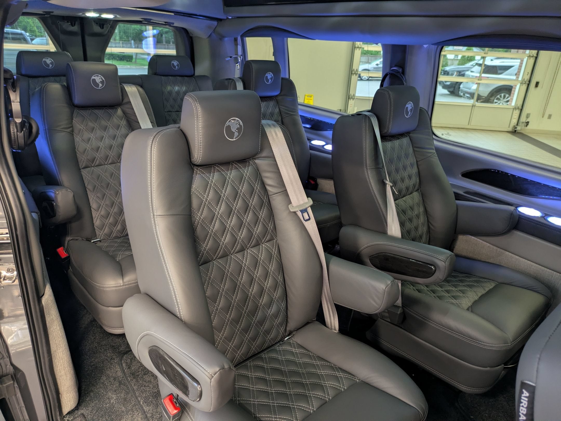 2026 Ford Transit Explorer Conversion 9 Passenger T-150 130" Low Rf 8800 GVWR AWD