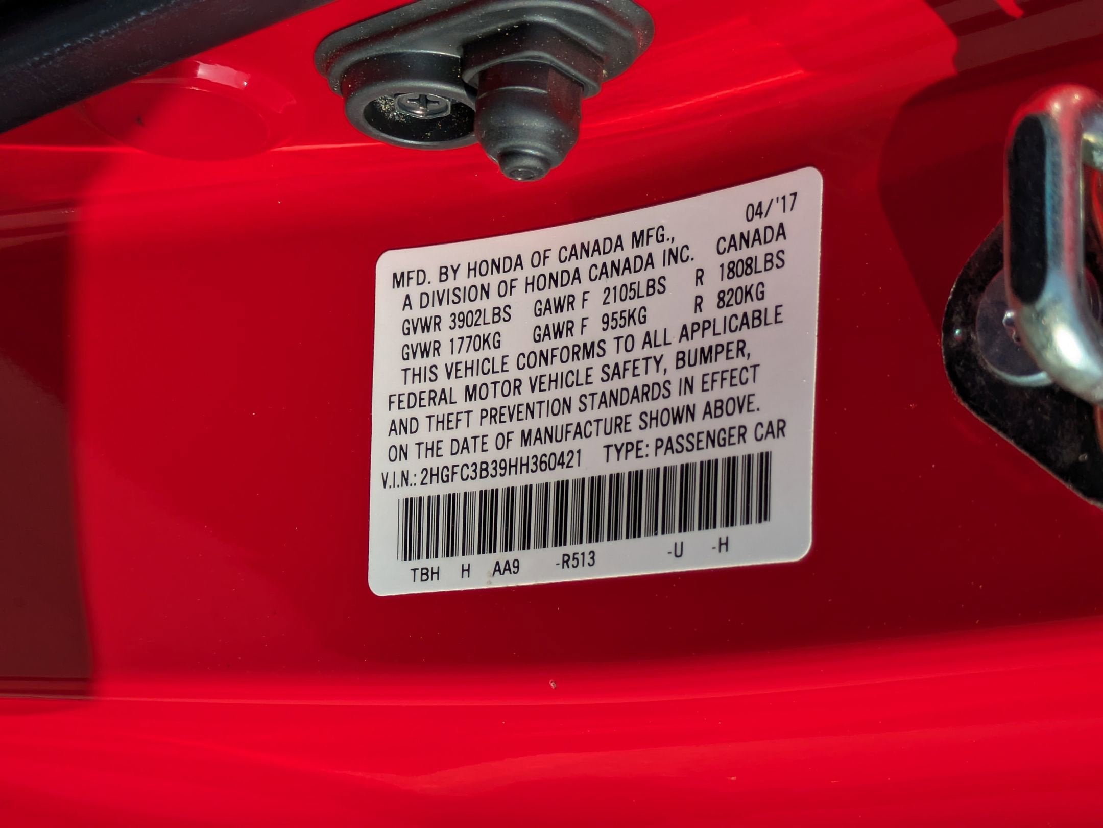 2017 Honda Civic Coupe EX-T