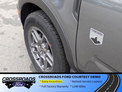 2025 Ford Bronco Sport Big Bend - Crossroads Courtesy Demo