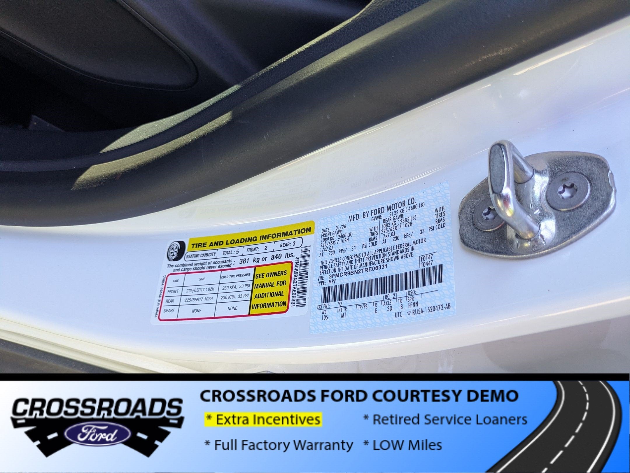 2026 Ford Bronco Sport Big Bend - Crossroads Courtesy Demo