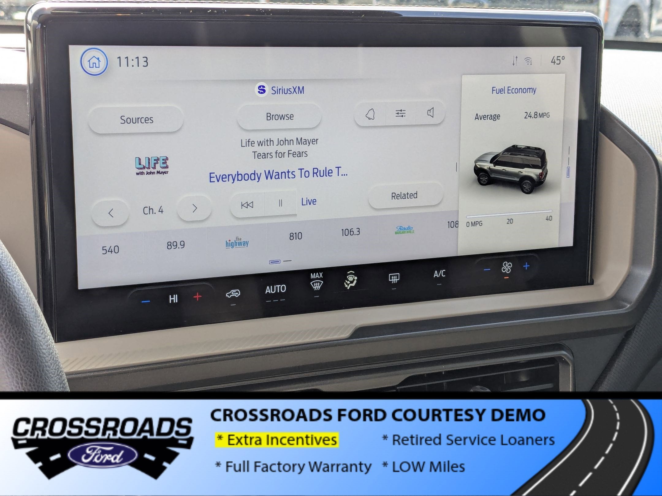 2025 Ford Bronco Sport Big Bend - Crossroads Courtesy Demo